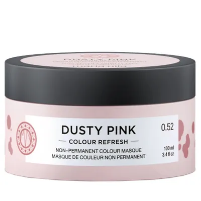 Produktbild von Maria Nila Colour Refresh nährende Maske mit Farbpigmenten für Haare mit rosa Farbtönen Dusty Pink 100 ml