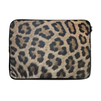Produktbild von MuchoWow® Laptop Hülle 14 ZollLeopardenmuster Laptoptasche - Laptoptasche - Stoßsicher - Schutzhaube