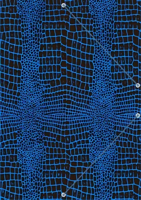 Produktbild von RNK Gummizugmappe Grace Sea Blue 240x330mm bis A4 Einschlagklappen