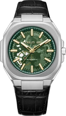 Produktbild von Cerruti 1881 Armbanduhr Automatic Leadri Green