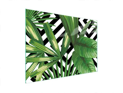 Produktbild von Glasschneidebrett 40x30 Blätter