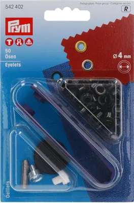 Obrázok produktu pre Priechodky + narážač, 4 mm, čierne
