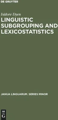 Produktbild von Linguistic Subgrouping and Lexicostatistics