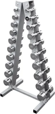 Produktbild von Sport Hantel Ergonomisches Chrom Kurzhantel Set, 2x1Kg, 2x2Kg, 2x3Kg, 2x4Kg, 2x5Kg, 2x6Kg, 2x7Kg, 2x8Kg, 2x9Kg, 2x10Kg