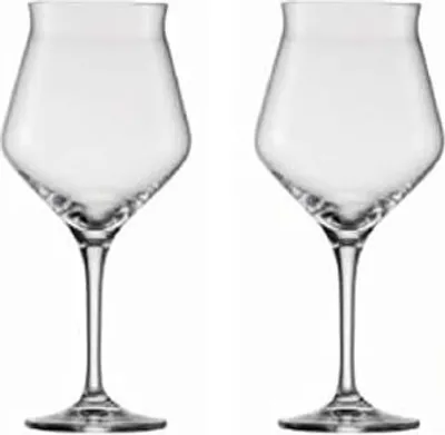 Produktbild von Craft Beer Kelch 203//2 2 Stück in Geschekrohre mit Glasreigigungstuch  (M