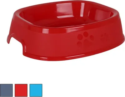 Immagine prodotto di Ciotola per cani dem pet 26 x 22 x 22 x 5 cm quadrata in plastica (24 pz.)