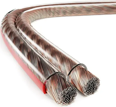 Produktbild von ETEC Lautsprecherkabel CCA 2x0,75mm² transparent 50m