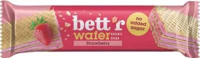 Image de Wafer - Gaufrette aux fraises sans sucre ajouté 30g