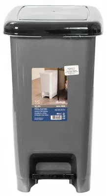 Image de Poubelle Avec Pédale Slim 15 L