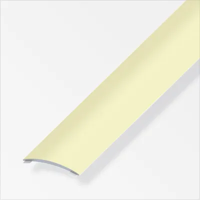 Produktbild von alfer Übergangsprofil 1 m, 40 x 5 mm Alu eloxiert champagner