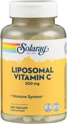 Productafbeelding van Liposomale Vitamine C 500 mg, Solaray, capsules, 100 stuks