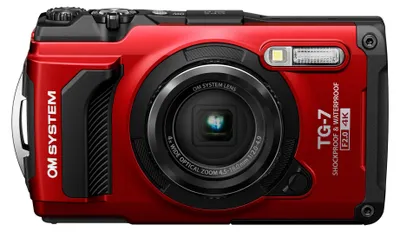 Obrázok produktu pre OM Digital Solutions Tough TG-7, 12,7 MP, 4000 x 3000 px, CMOS, 4x, 4K Ultra HD, Červená