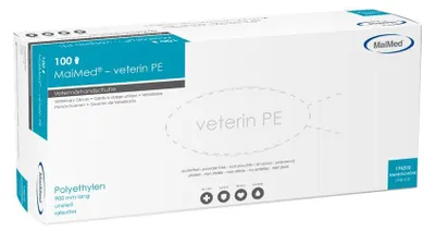 Produktbild von 10x MaiMed-veterin PE Veterinärhandschuhe, 100 St./Box | Box (100 Stück)