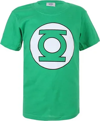 Imagen del producto de Camiseta con el logo de Green Lantern para niños, modelo TV1538 (talla 116), color verde esmeralda