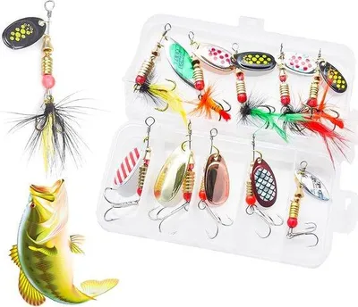 Image de Pêche à la ligne : 10 leurres métalliques - Pour la pêche au bar, au saumon et au barracuda