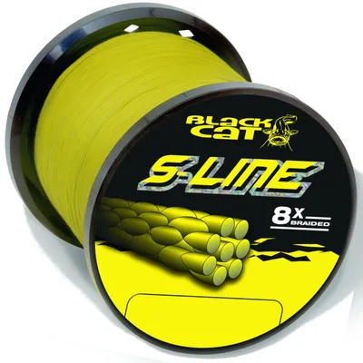 Produktbild von Black Cat S-Line 0,55mm 70kg - 3000m Wallerschnur