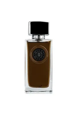 A perfume bottle on a white background.