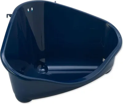 Image de Toilette d'angle pour petits animaux 49,4 × 33,5 × 26,2 cm
