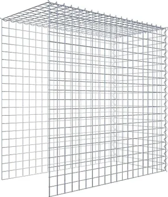 Obrázek produktu pro Přídavný gabion typ 4 100 cm x 100 cm x 50 cm (D x V x H), velikost ok 5 cm x 5 cm, spirála