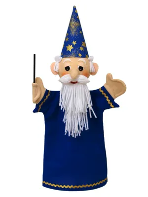 Produktbild von Handpuppe Zauberer 36 cm Mehrfarbig, 22109A
