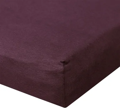 Produktbild von Bettwaren-Shop Jersey Spannbetttuch Ultra-Stretch 90x200 - 100x220 cm beere