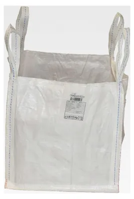 Produktbild von Big Bag offen oben, Abmessungen: ca. 60x60x60 cm, Traglast 1.000 kg, 4 Schlaufen