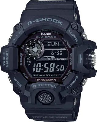 Produktbild von Casio G-Shock GW-9400-1BER Herren Uhr schwarz Quarz Digital