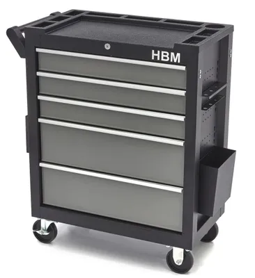 Productafbeelding van HBM 5-lade laadgereedschapswagen, klein formaat