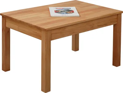 Produktbild von Krok Wood Couchtisch Tomas aus Massivholz in Buche 75x50x45 cm