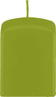 Produktbild von Quader Kerzen, Quadratische Kerzen Limonegrün 80 x Ø 70/70 mm, 4 Stück