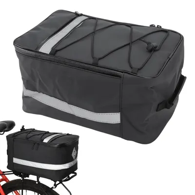 Produktbild von Fahrradtasche Gepäckträger 15L Wasserdicht Reflektoren 33x22x18cm