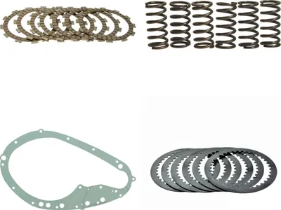 Image de Kit d'embrayage complet (disques, ressorts, joints) pour Suzuki GSX 400 S, année de fabrication 1980-1981, de la marque Pamoto - Neuf