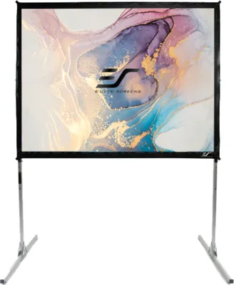Produktbild von Elite Screens "QuickStand Q100H1" Faltrahmenleinwand mobil 221,5cm x 124,5cm (BxH) 16:9, Manuell, 2,54 m (100"), 2,21 m, 124,5 cm, 16:9
