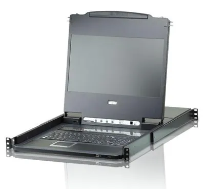 Obrázok produktu pre ATEN CL6708MW, 43,9 cm (17.3"), LCD, USB, USB, DVI/DisplayPort, Španielsky
