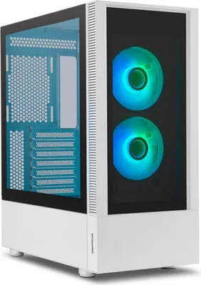 Image de NOX ATX Case Hummer Nemesis ARGB White