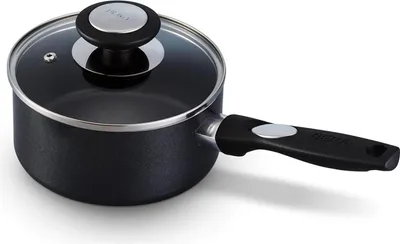 Produktbild von Beka Pro Induc Stahlsaucepan mit Deckel und Keramik-Antihaftbeschichtung - PFAS-frei - Ø 16cm - Gesundes Braten für alle Herdarten, einschließlich Induktion