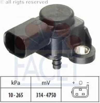 Produktbild von Facet Luftdrucksensor, Höhenanpassung  10.3102