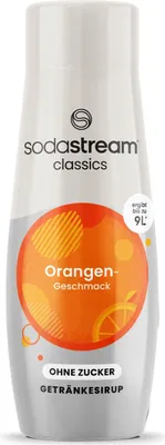 Produktbild von SodaStream Syrop do napojów o smaku pomarańczowym bez cukru 9L 440ml