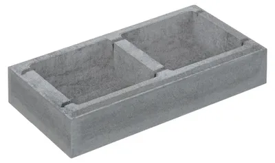 Produktbild von Diephaus Fugano Mauer Grau 50/25/10 Cm