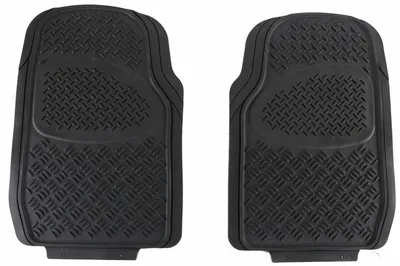 Image de Tapis de voiture en caoutchouc universels CAR MAT UNI SET 1, avant, 2 pièces