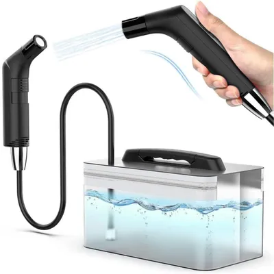 Tragbares elektrisches Bidet 2,3 l – Handbrause für Camping & Reise