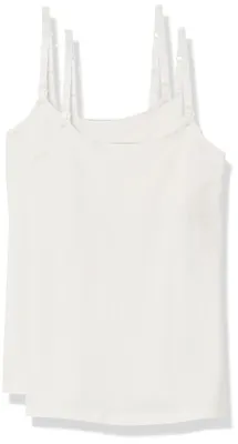 Produktbild von Amazon Essentials Damen Umstands-Camisole Stillfreundlich, 2er-Pack, Weiß, X-Small