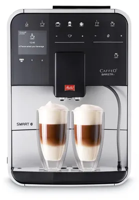 Produktbild von Melitta Barista Smart T, Espressomaschine, 1,8 l, Gemahlener Kaffee, 1450 W, Schwarz, Silber