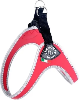 Produktbild von Tre Ponti TP200 Easy Fit Classic mit Click-Verschluss und reflektierendem Rand rot