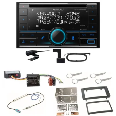 Produktbild von Kenwood DPX-7300DAB Bluetooth Digitalradio USB CD Einbauset für T5