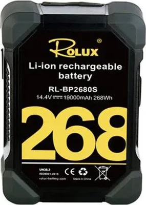 Image de Batterie Rolux Smart V-Mount RL-BP2680S 268 Wh 14,4 V 19000 mAh