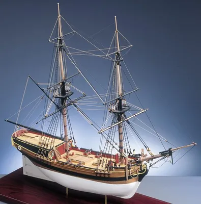 Produktbild von CALDERCRAFT H.M Supply briga 1759 1:64 Bausatz
