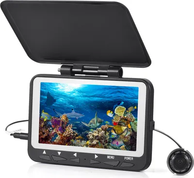 Produktbild von 15M/30M 1200TVL Unterwasser Angeln Kamera Fisch Finder 4,3'' LCD Monitor 8PCS IR LED Nachtsicht kamera fuer Eis Boot Angeln