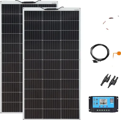 Produktbild von Solarpanel-Kit, 240W Leistung, 24% Effizienz, 12V24V 240W Kit
