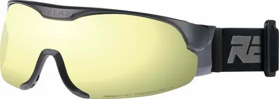 Obrázok produktu pre Relax SKI Googles Cross Matt Black/Ice Gold Platinum Lyžiarske okuliare